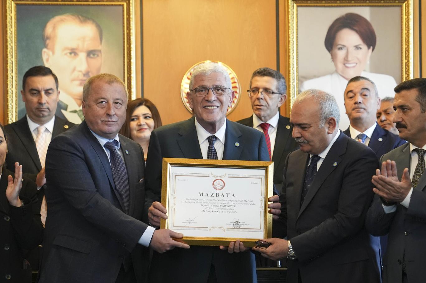 Dervişoğlu Mazbatasını Aldı, Göreve Hazır